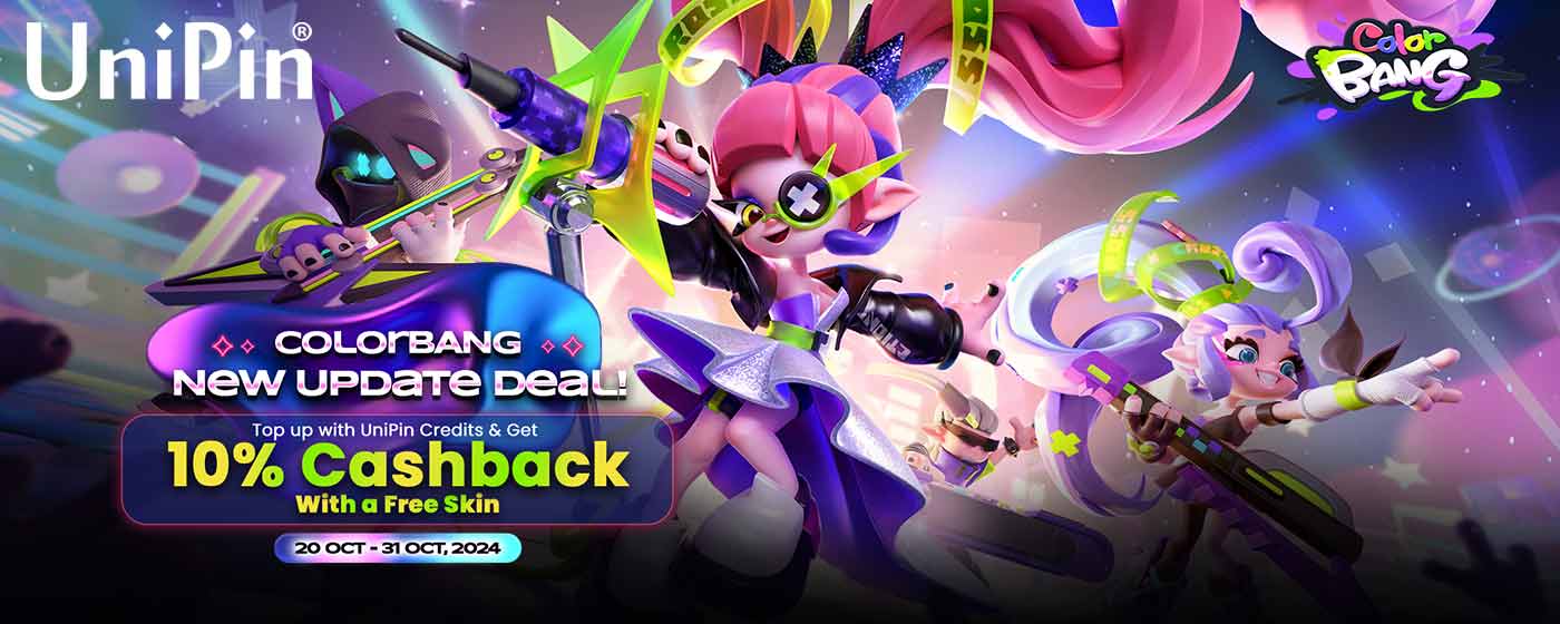 Get Rock&Roll with ColorBANG New Update Deal 🎨💥 (MY)